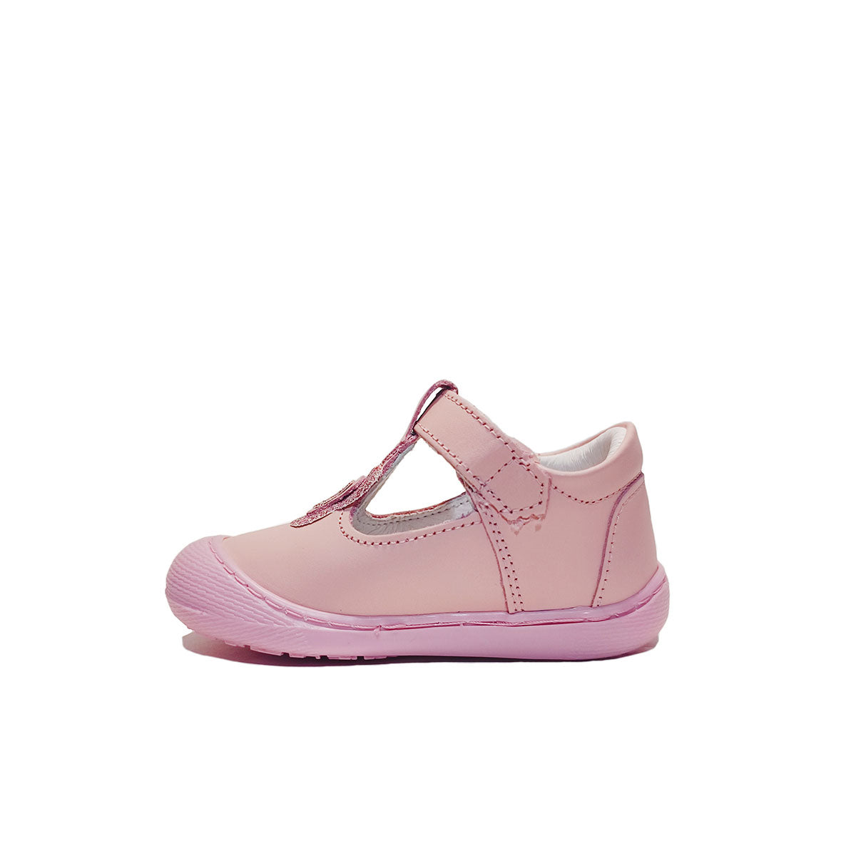 Zapato Pre Andante napa venecia rosa princesa